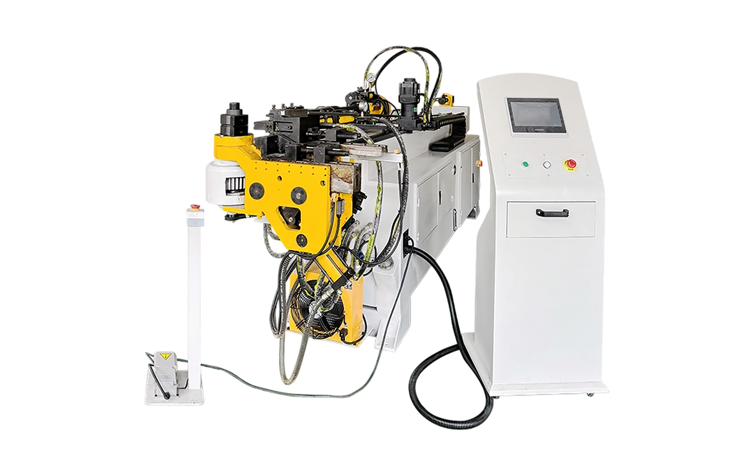 دستگاه خم کن لوله تمام اتوماتیک سری CNC با عملکرد شبیه سازی اختیاری دستگاه خم کن لوله تمام اتوماتیک سری CNC با عملکرد شبیه سازی اختیاری