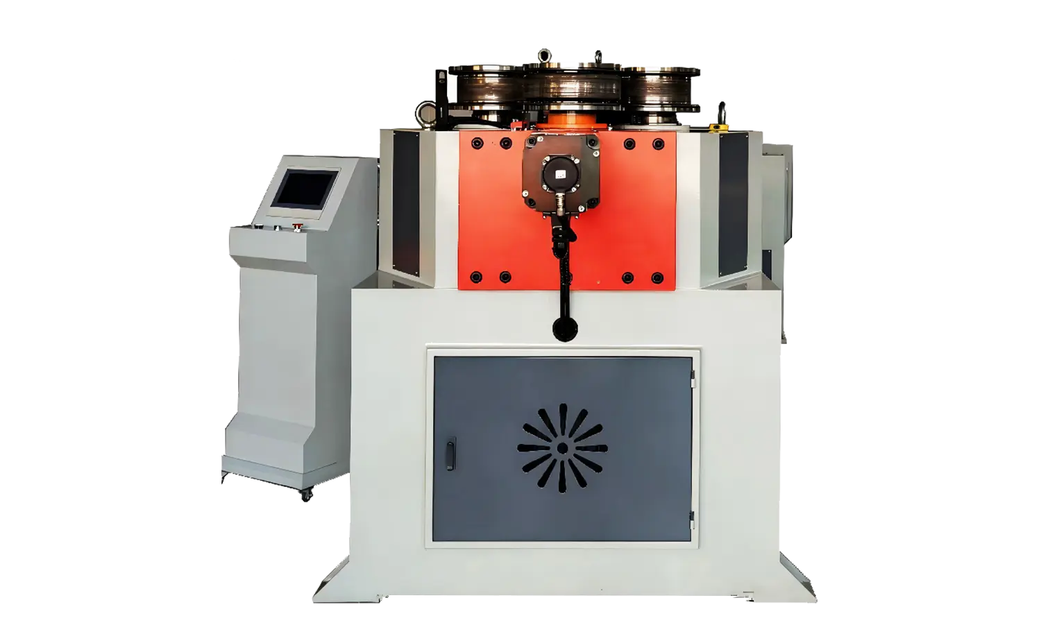 دستگاه خم کن رول لوله سری CNC با درایو سه غلتکی