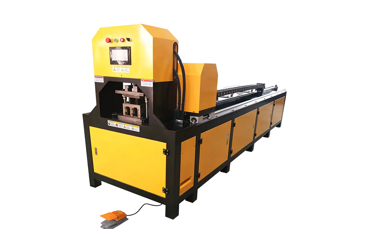 دستگاه پانچ هیدرولیک تک سیلندر اتوماتیک سری CNC