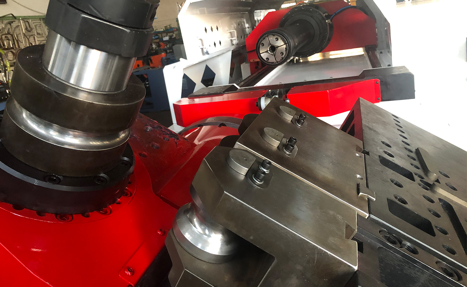 دستگاه خم کننده سر لوله دوار CNC - دو جهته