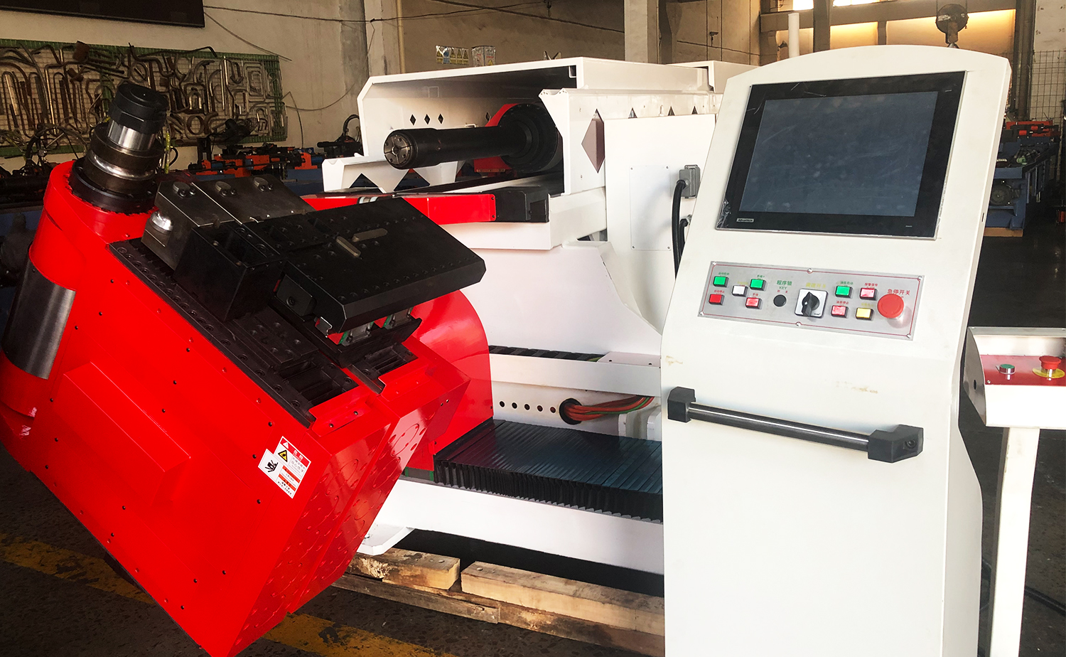 دستگاه خم کننده سر لوله دوار CNC - دو جهته